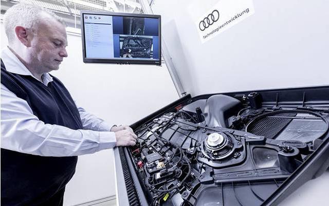 奧迪工廠自動化技術之輔助裝配系統 奧迪工廠自動化技術之輔助裝配系統