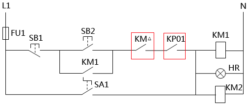 兩臺給料機電氣控制電路 兩臺給料機電氣控制電路