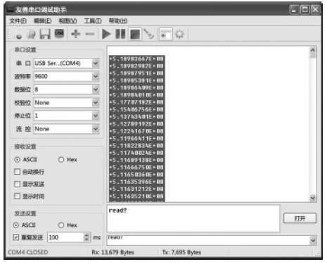 數字多用表返回當前測得的電流值 數字多用表返回當前測得的電流值
