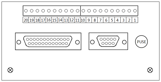 干式變壓器背面接接分布圖 干式變壓器背面接接分布圖