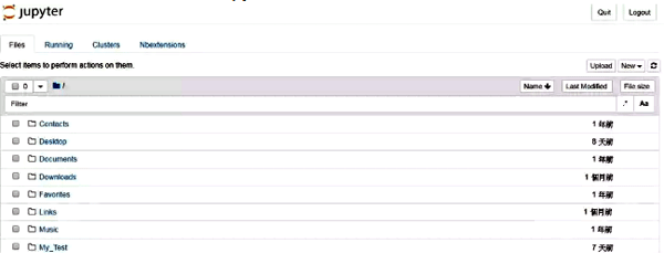Jupyter Notebook登錄頁面 Jupyter Notebook登錄頁面