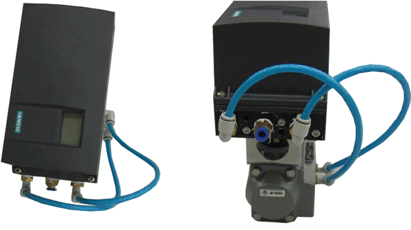 角行程閥門(mén)定位器安裝