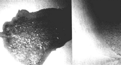 VD爐真空管道內的積灰 VD爐真空管道內的積灰