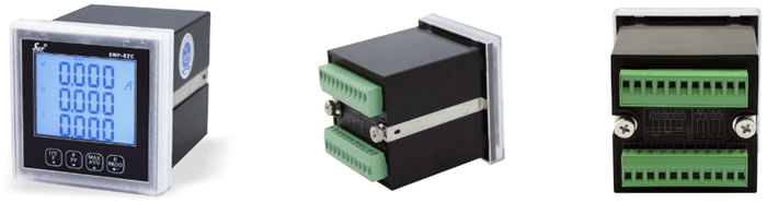 SWP-EZC三相電力儀表外形圖 SWP-EZC三相電力儀表外形圖