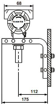 擴(kuò)散硅壓力變送器面板安裝 擴(kuò)散硅壓力變送器面板安裝
