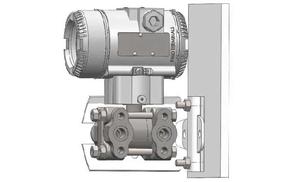 萬能變送器支架同時適配差壓變送器與壓力變送器 萬能變送器支架同時適配差壓變送器與壓力變送器