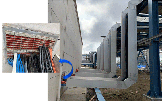 電纜進(jìn)線口應(yīng)采用防爆密封模塊封堵處理 電纜進(jìn)線口應(yīng)采用防爆密封模塊封堵處理