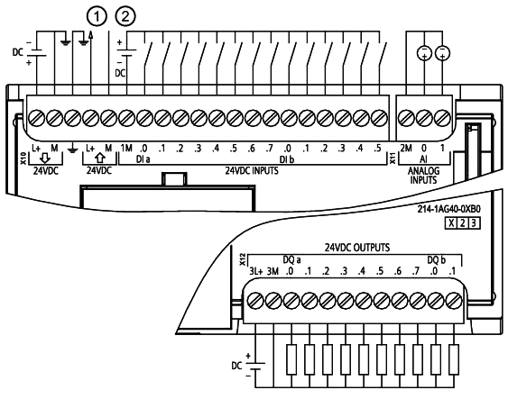 6ES7 214-1AG40-0XB0接線圖 6ES7 214-1AG40-0XB0接線圖