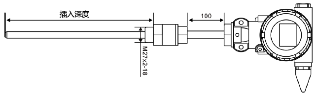 SWP-ST61WDT低功耗無線溫度變送器外形尺寸 SWP-ST61WDT低功耗無線溫度變送器外形尺寸