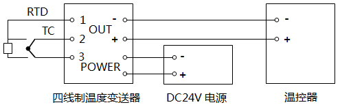 四線制溫度變送器測(cè)量電路 四線制溫度變送器測(cè)量電路