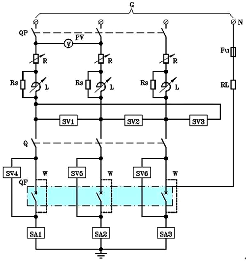 斷路器短路接通和分斷能力型式試驗的試驗線路 斷路器短路接通和分斷能力型式試驗的試驗線路