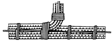 一分支線拐彎處的打結(jié) 一分支線拐彎處的打結(jié)