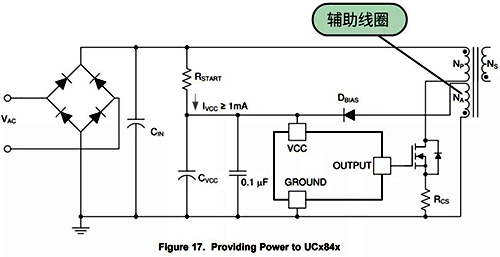 高頻變壓器的輔助線圈在電路中起輔助作用 高頻變壓器的輔助線圈在電路中起輔助作用