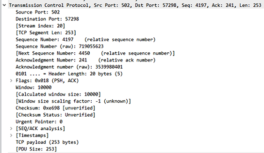 TCP協議數據段的頭信息 TCP協議數據段的頭信息