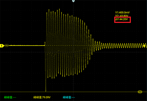 示波器測(cè)量界面 示波器測(cè)量界面