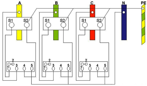 電流互感器接線 電流互感器接線