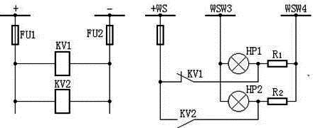 直流母線電壓監視裝置電路圖 直流母線電壓監視裝置電路圖