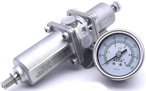 閥門上的氣源壓力表 閥門上的氣源壓力表